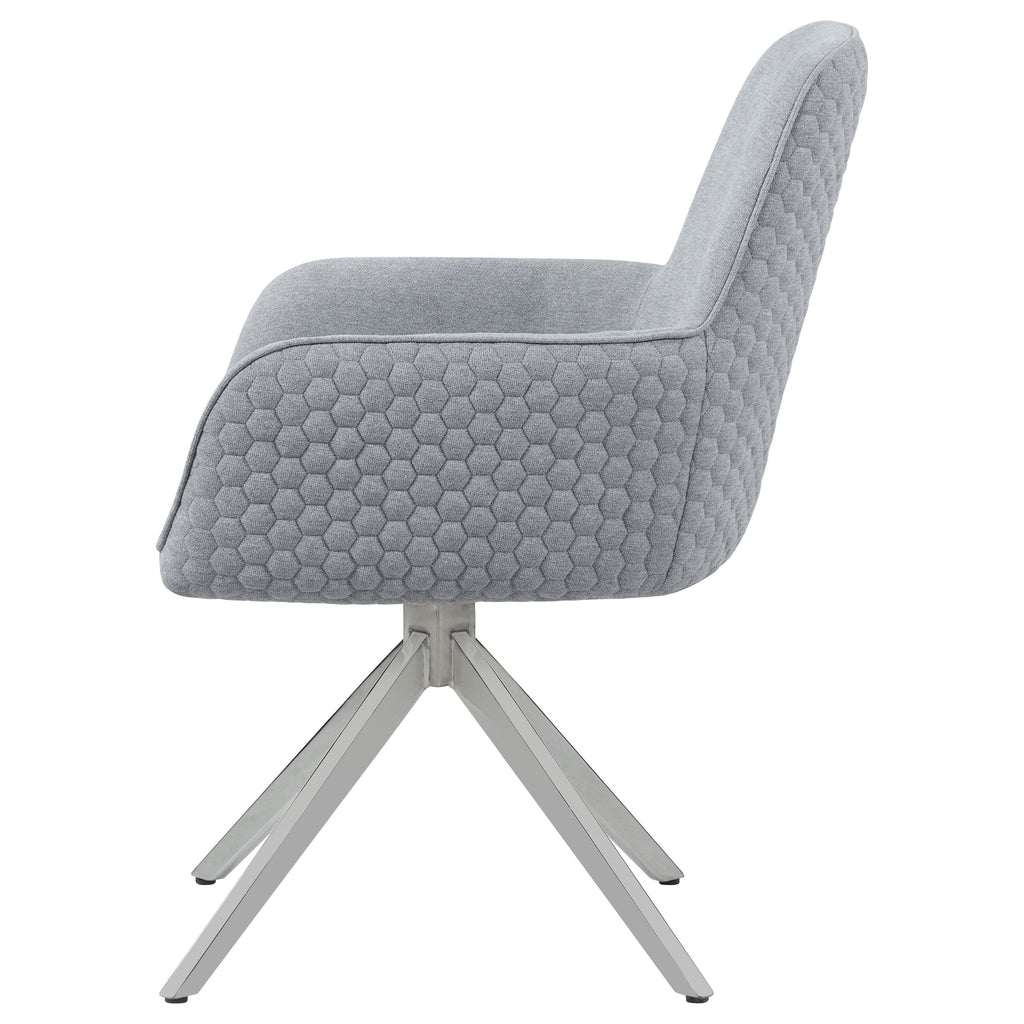 Abby Swivel Dining Arm Chair