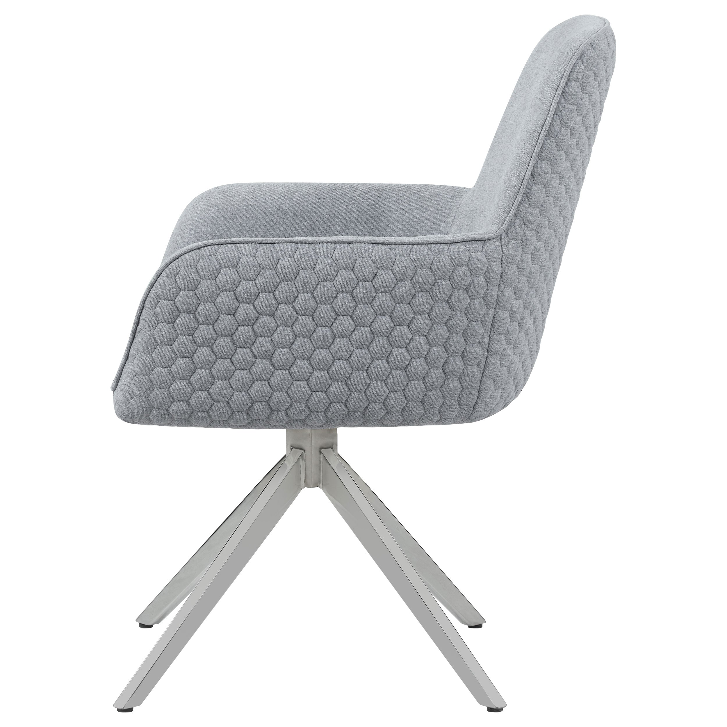 Abby Swivel Dining Arm Chair