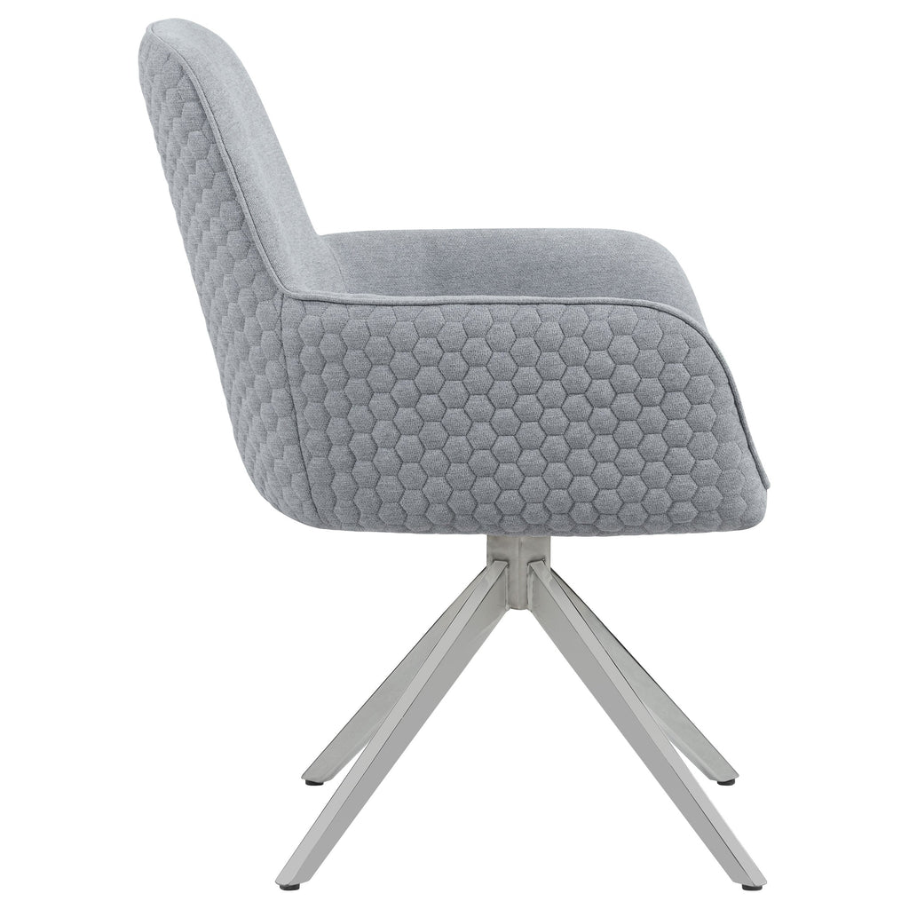 Abby Swivel Dining Arm Chair