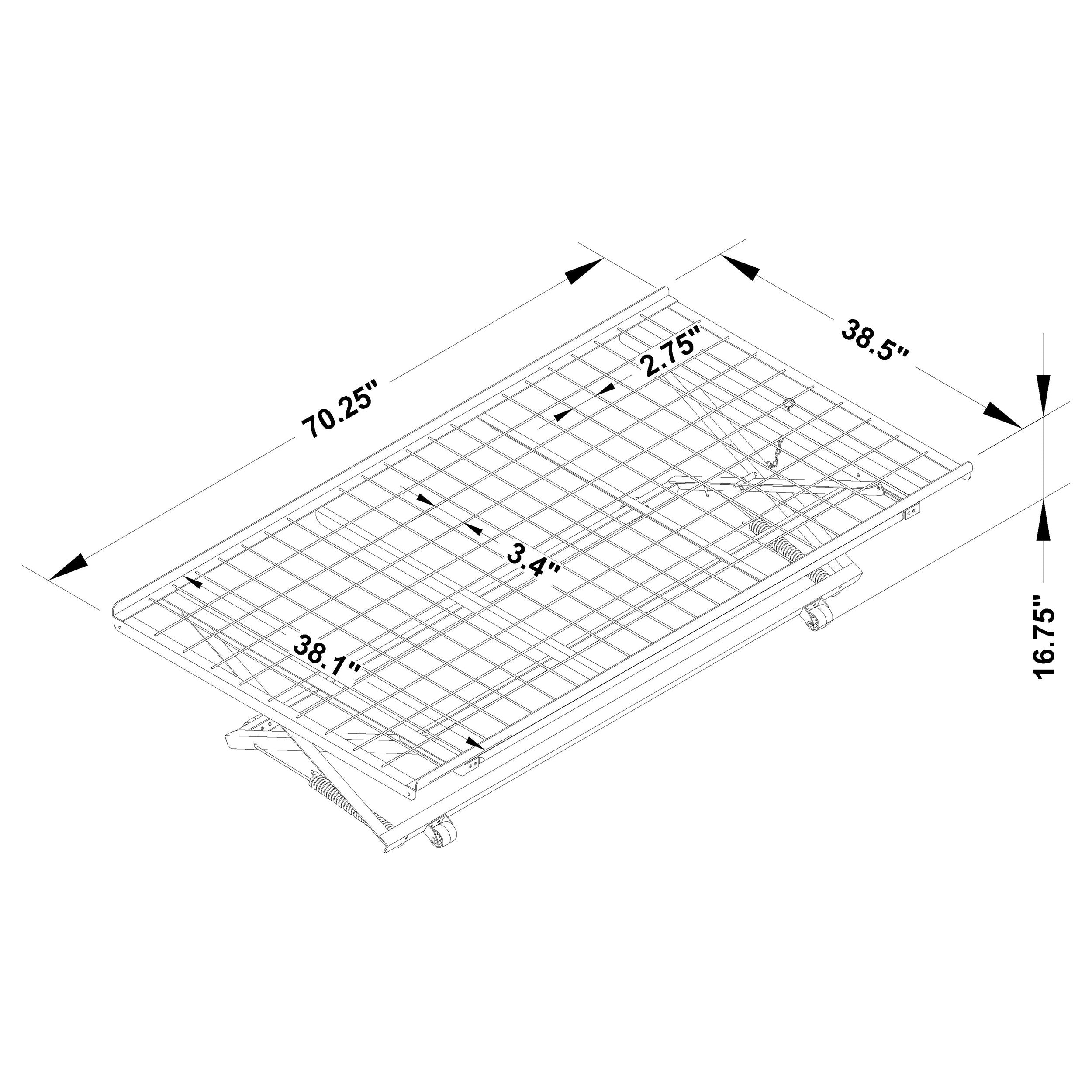 Eden Pop-Up Trundle Bed