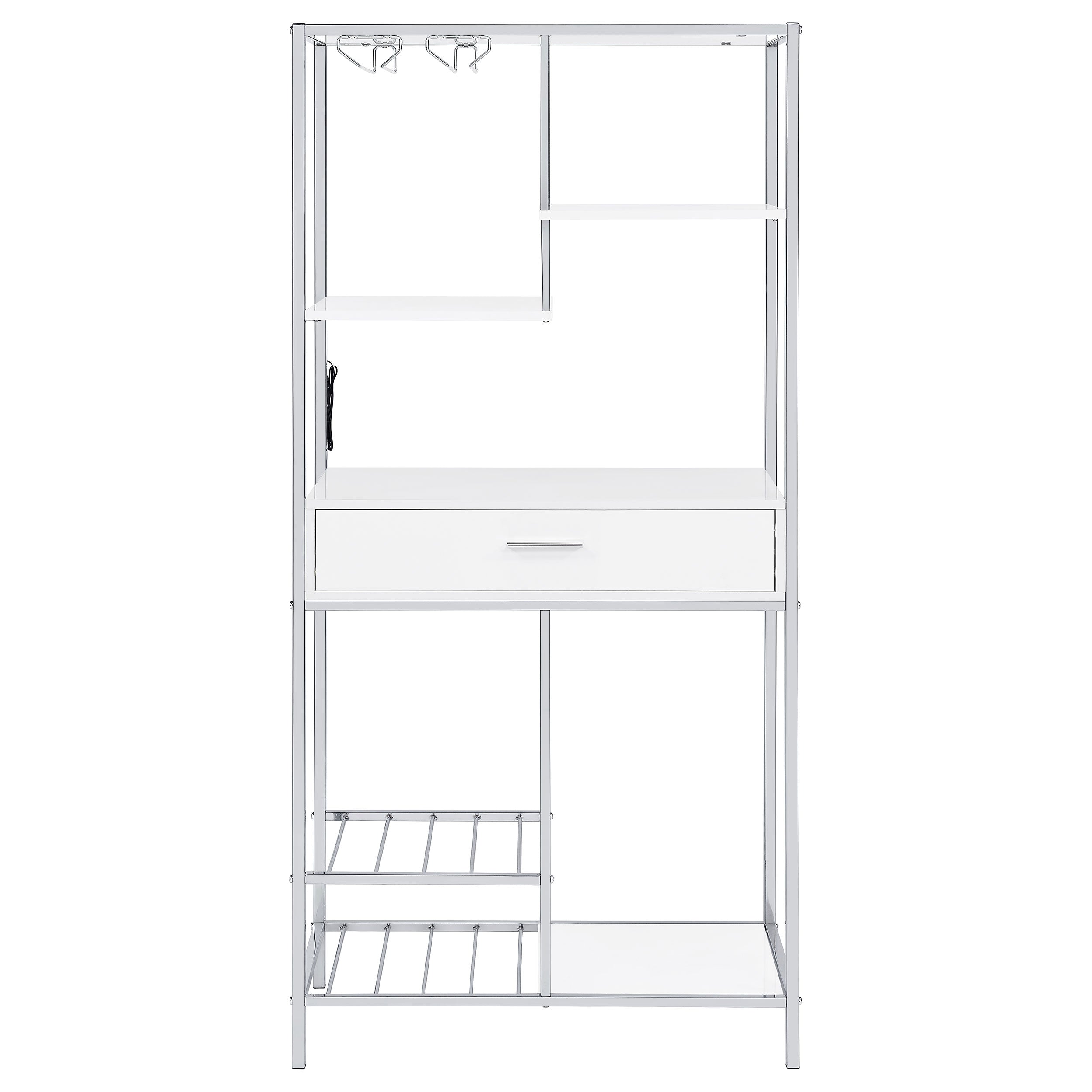 Figueroa Wine Cabinet with LED Lighting