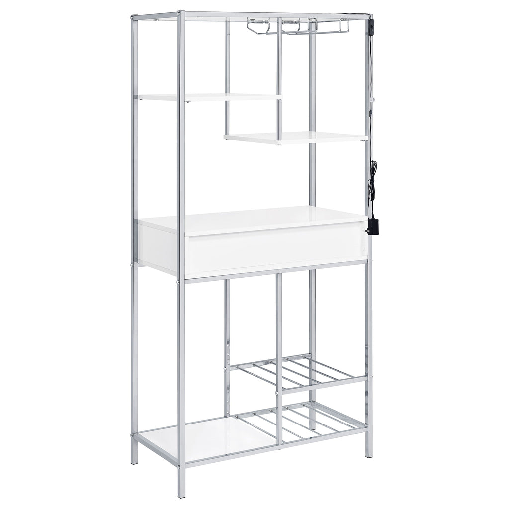 Figueroa Wine Cabinet with LED Lighting