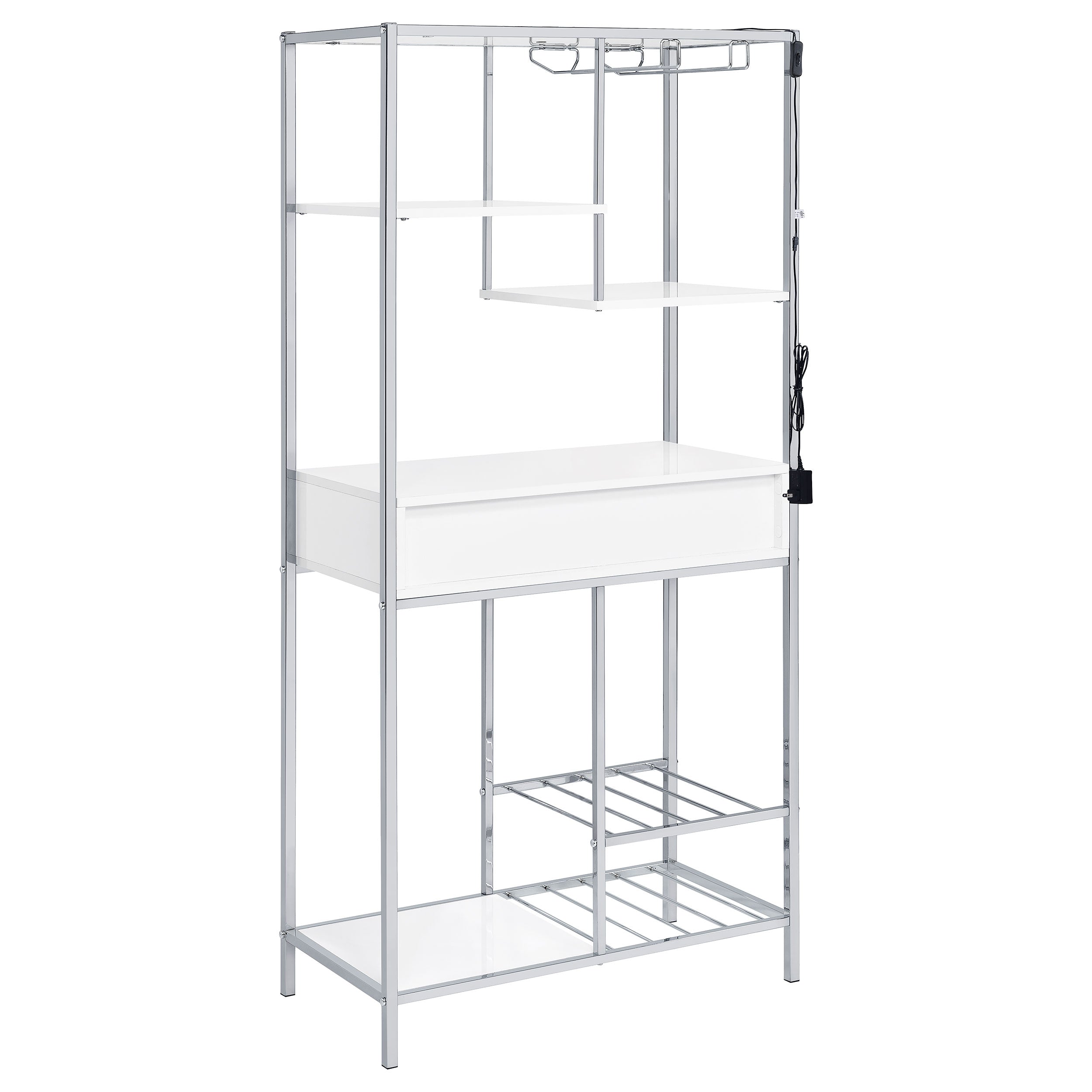 Figueroa Wine Cabinet with LED Lighting