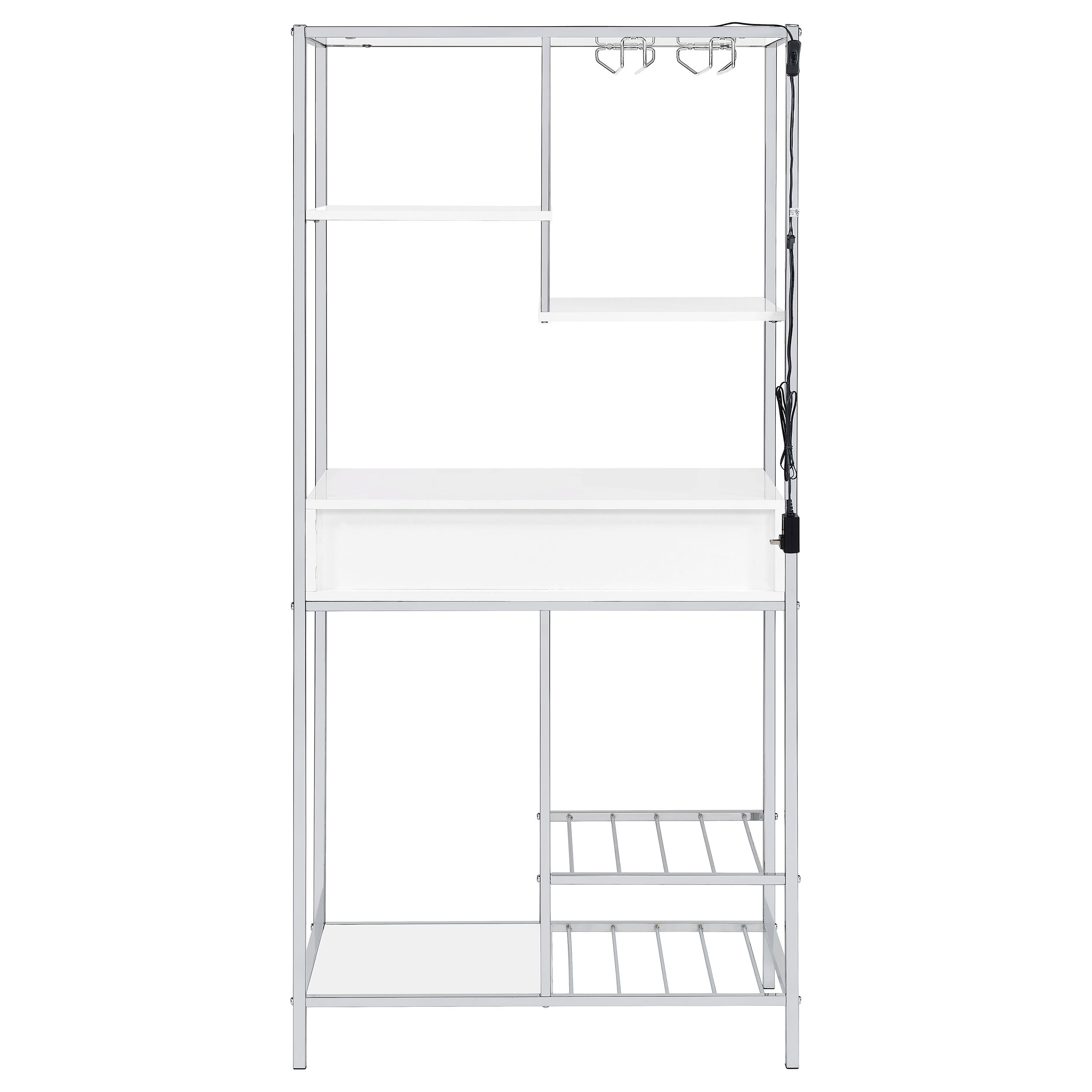 Figueroa Wine Cabinet with LED Lighting