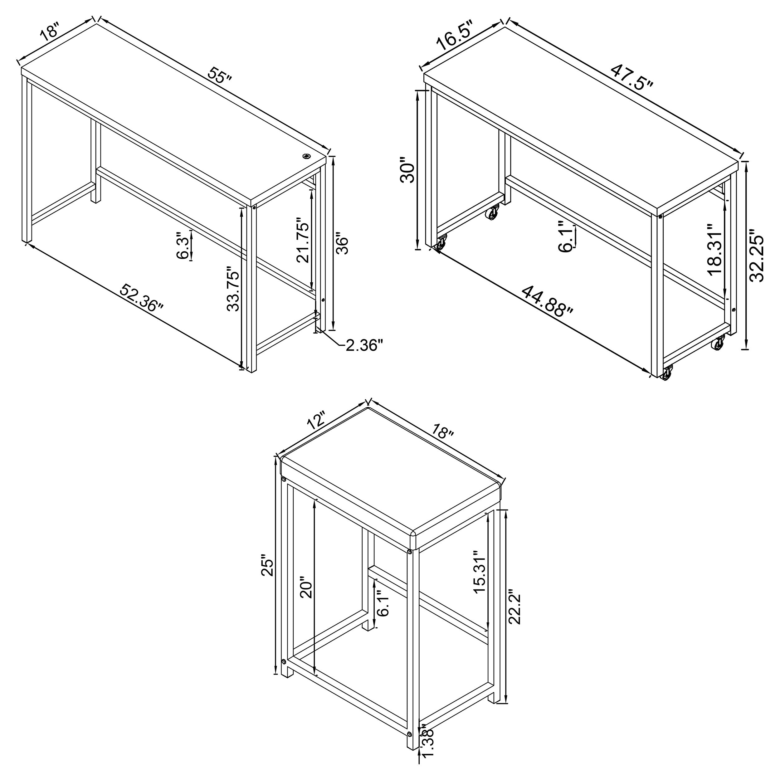 Hawes Counter Height Dining Set
