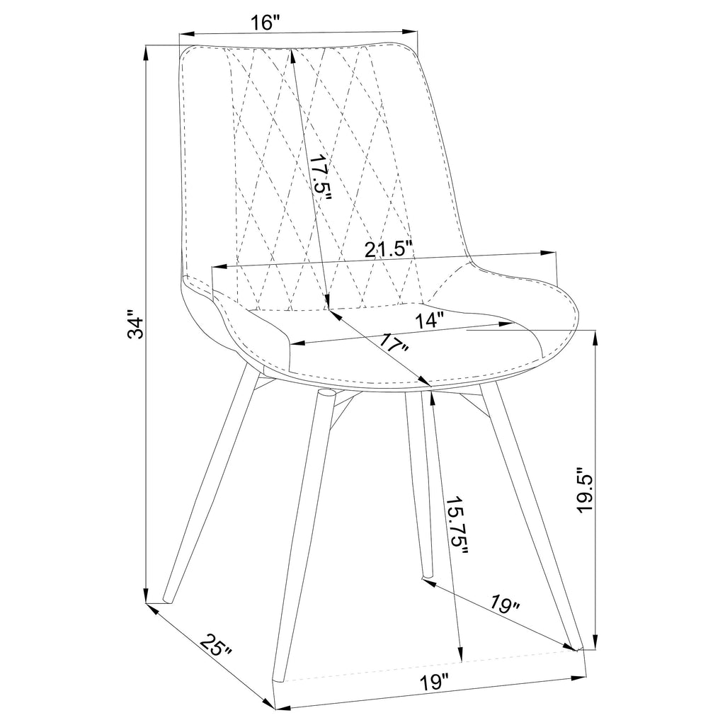 Diggs Swivel Dining Side Chair