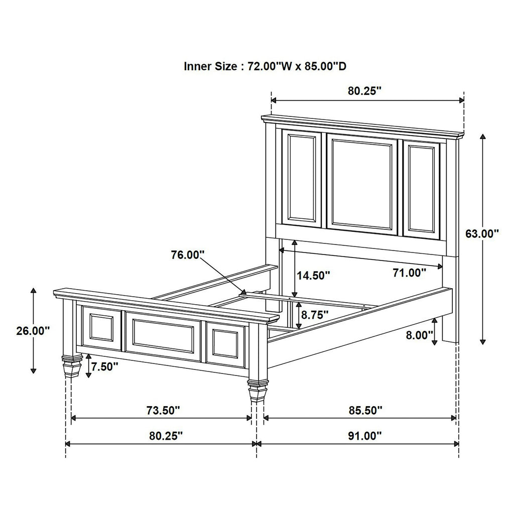 Sandy Beach Bedroom Set
