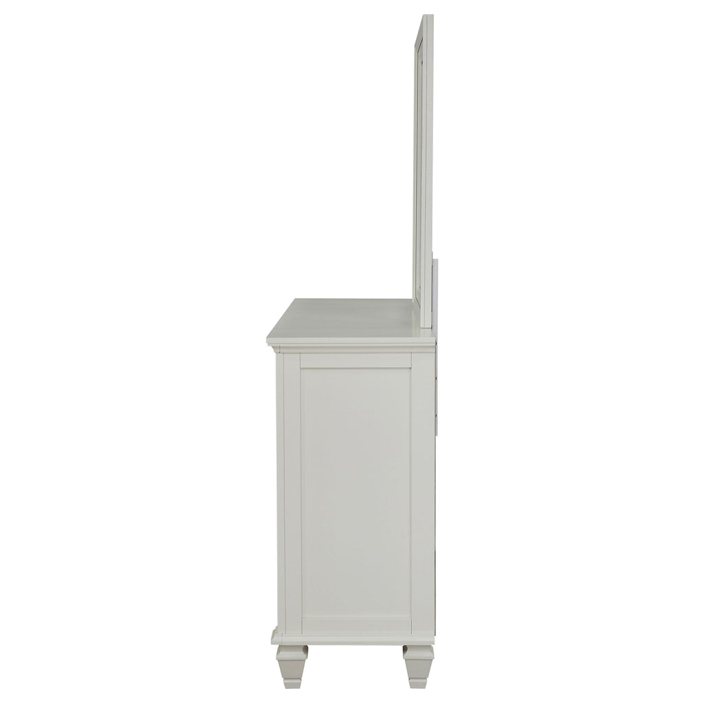 Sandy Beach Dresser with Mirror