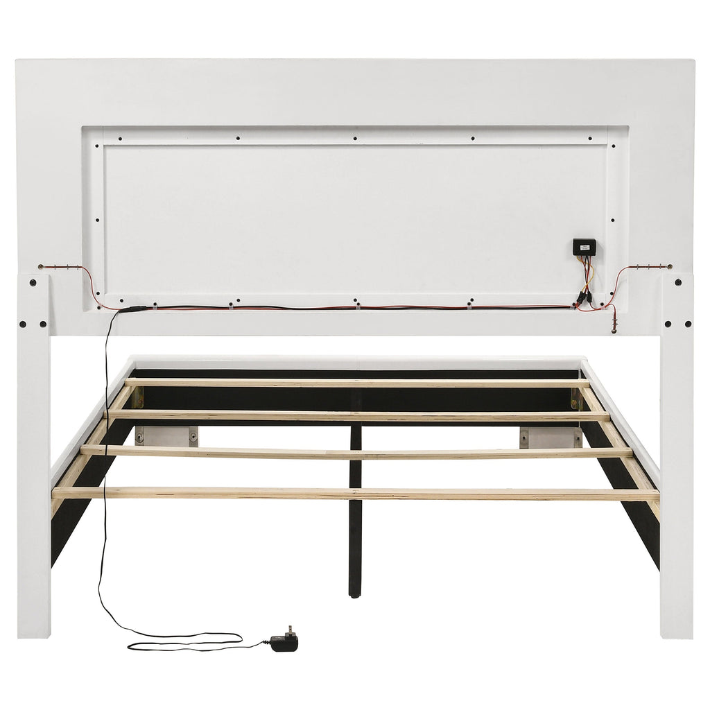Felicity Panel Bed with LED Lighting