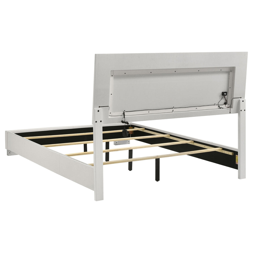 Felicity Panel Bed with LED Lighting