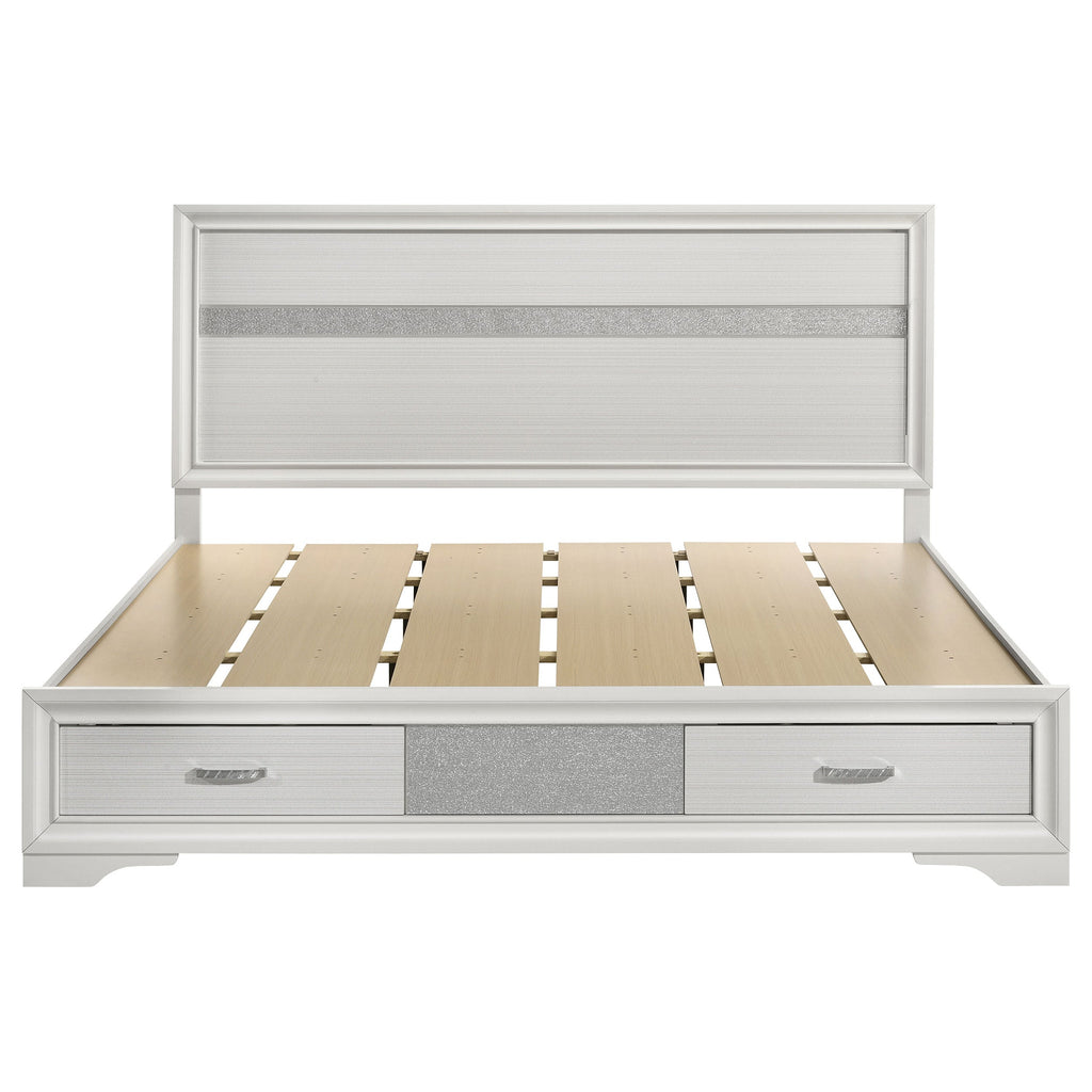 Miranda Panel Platform Storage Bed