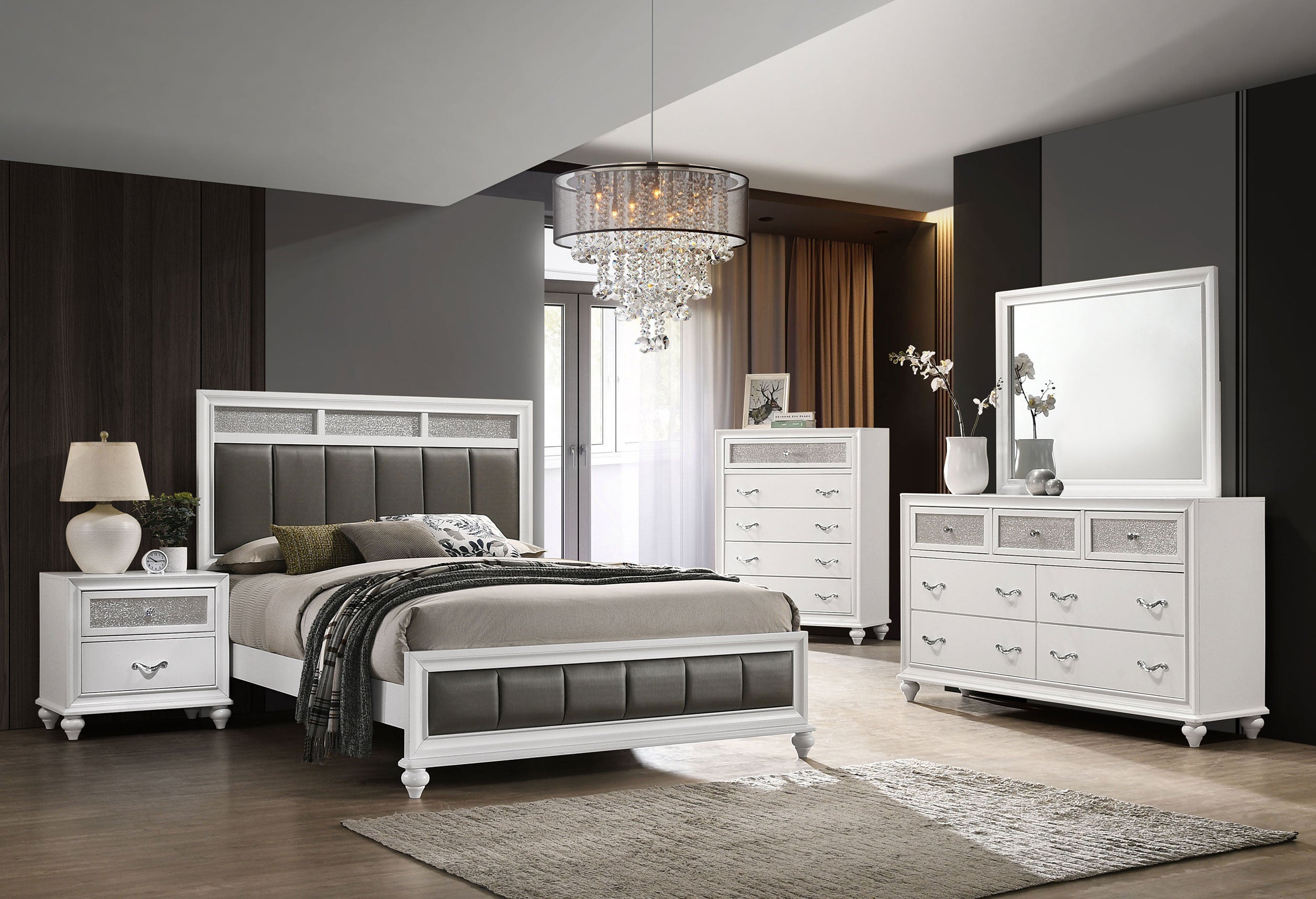 Barzini Panel Bed