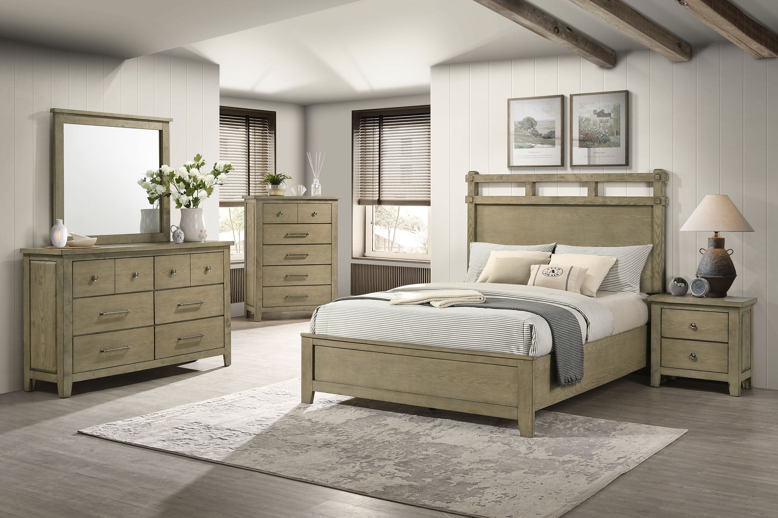 Hazlewood Dresser with Mirror
