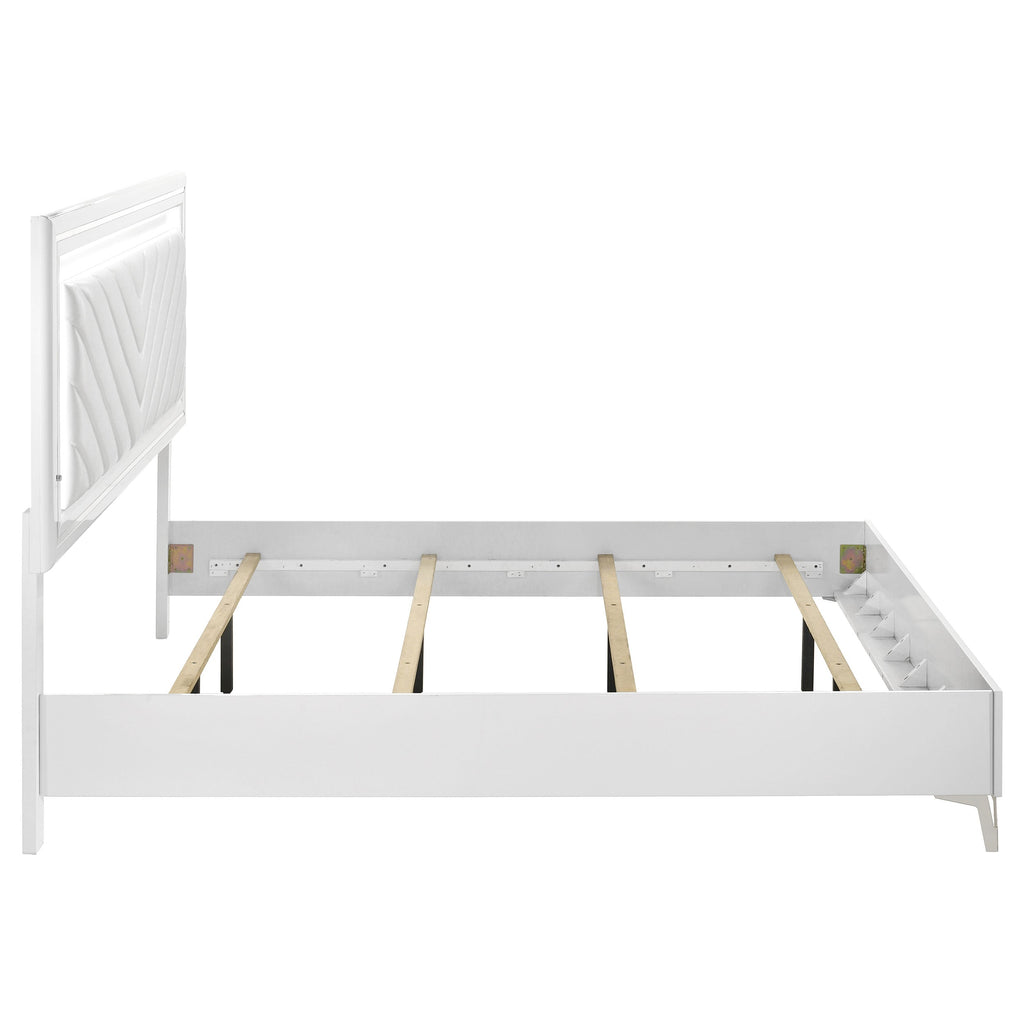 Cassia Panel Bed with LED Lighting