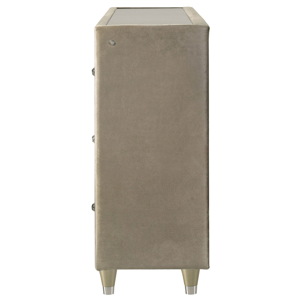 Lorient LED Dresser with Flame Visualizer