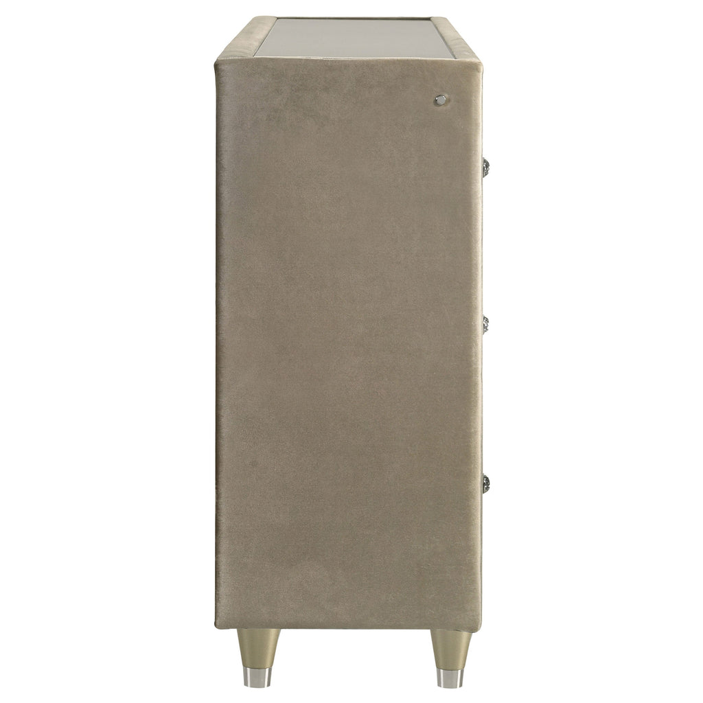 Lorient LED Dresser with Flame Visualizer