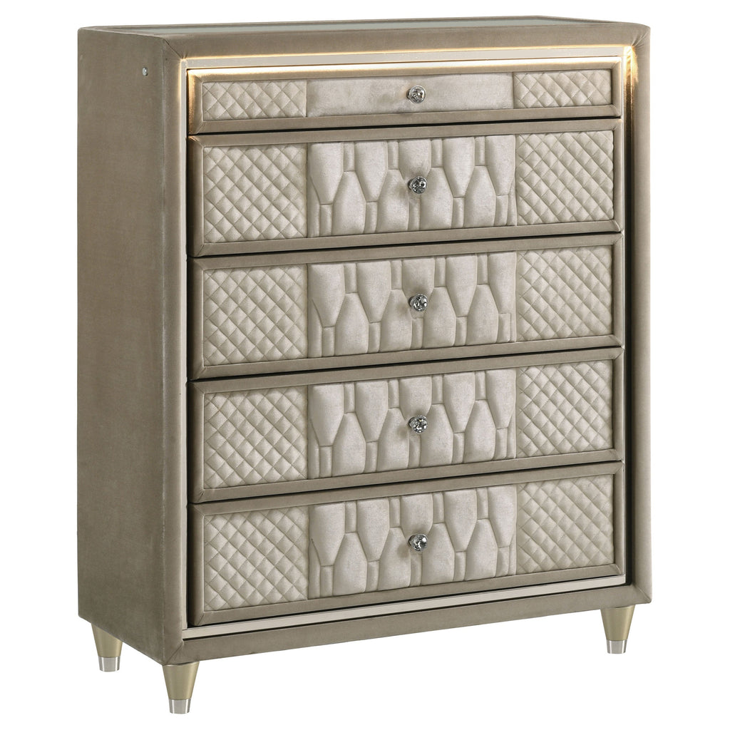 Lorient Chest of Drawers with LED Lighting