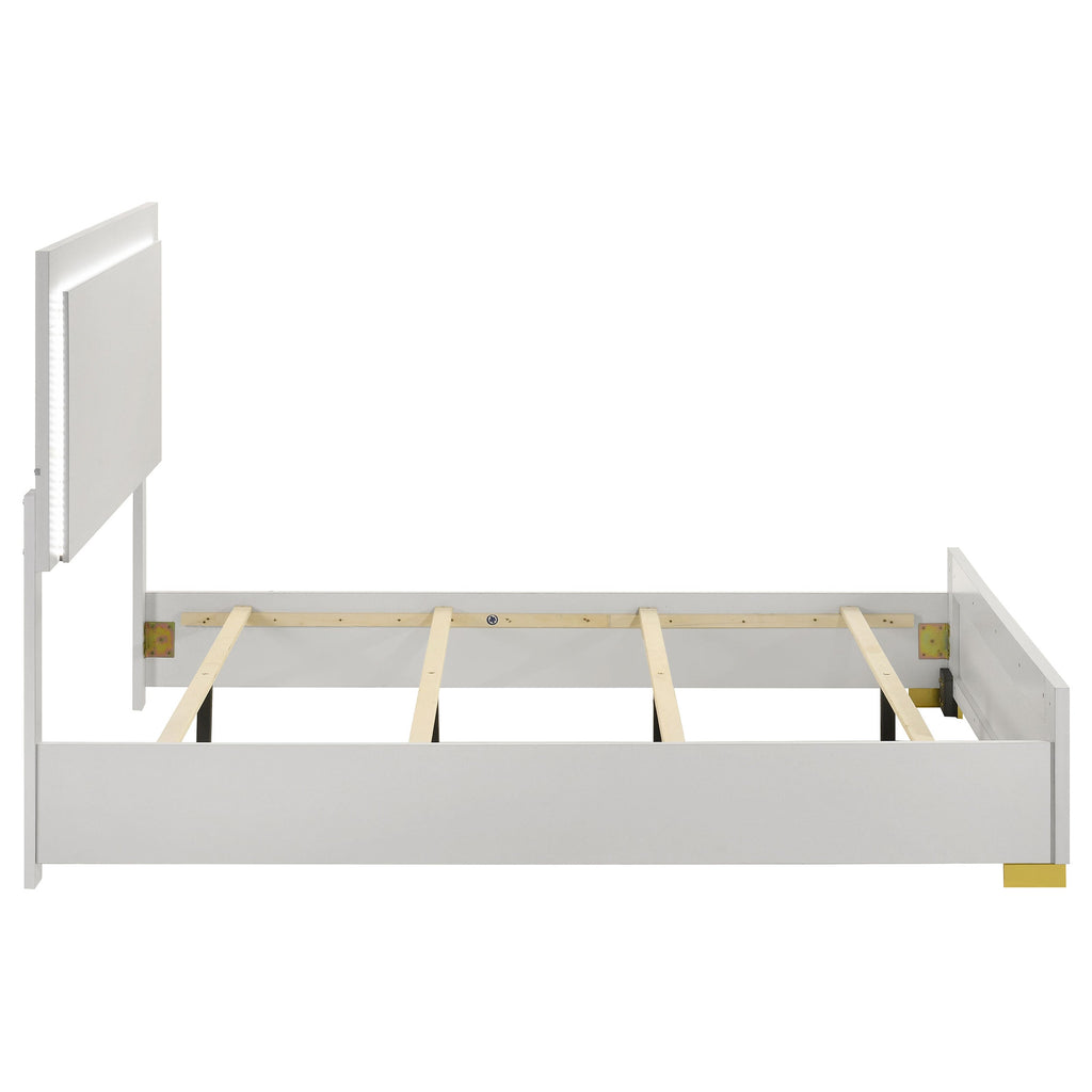 Marceline Panel Bed with LED Lighting