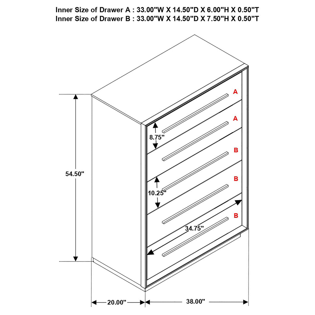 Durango Chest of Drawers