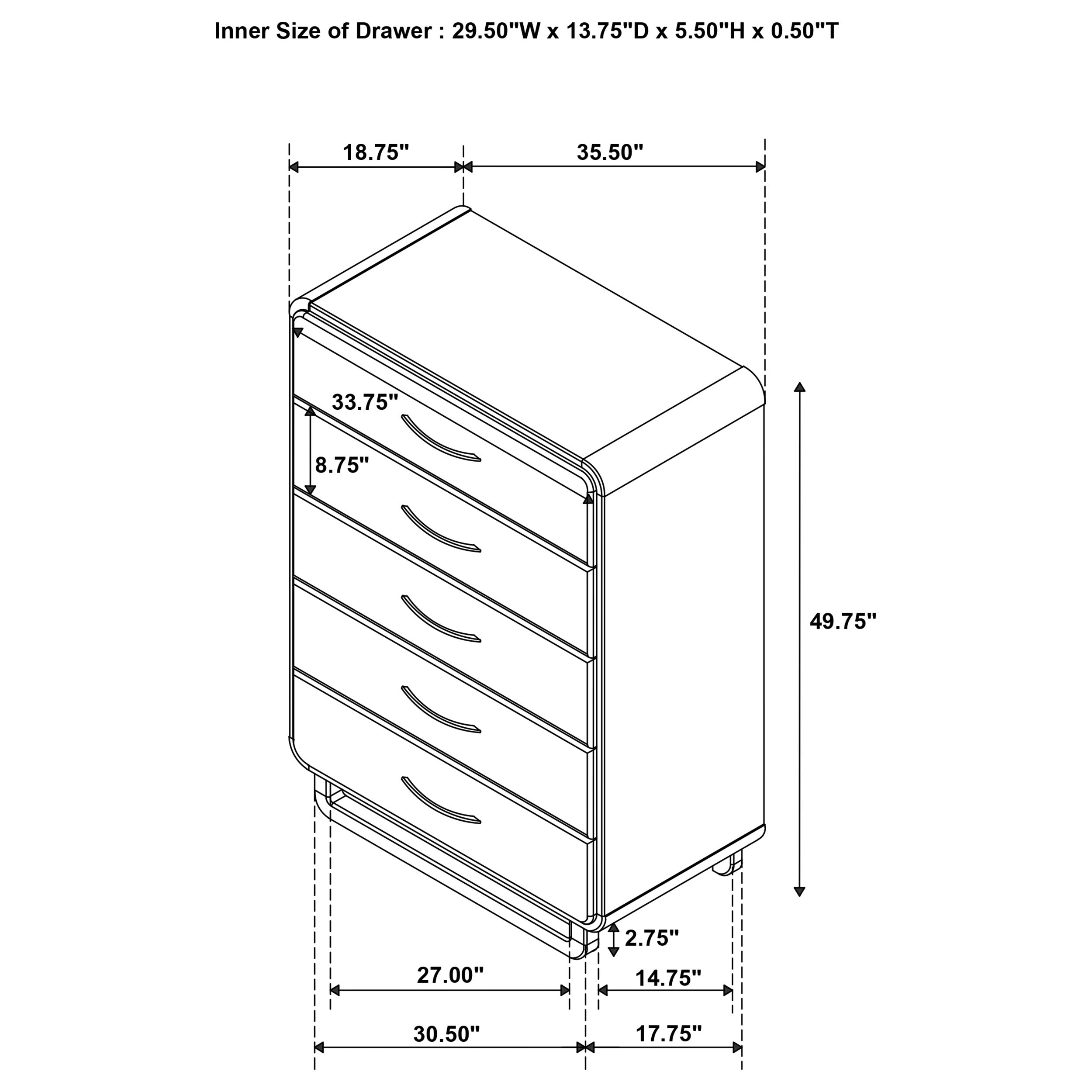 Amsbury Chest of Drawers