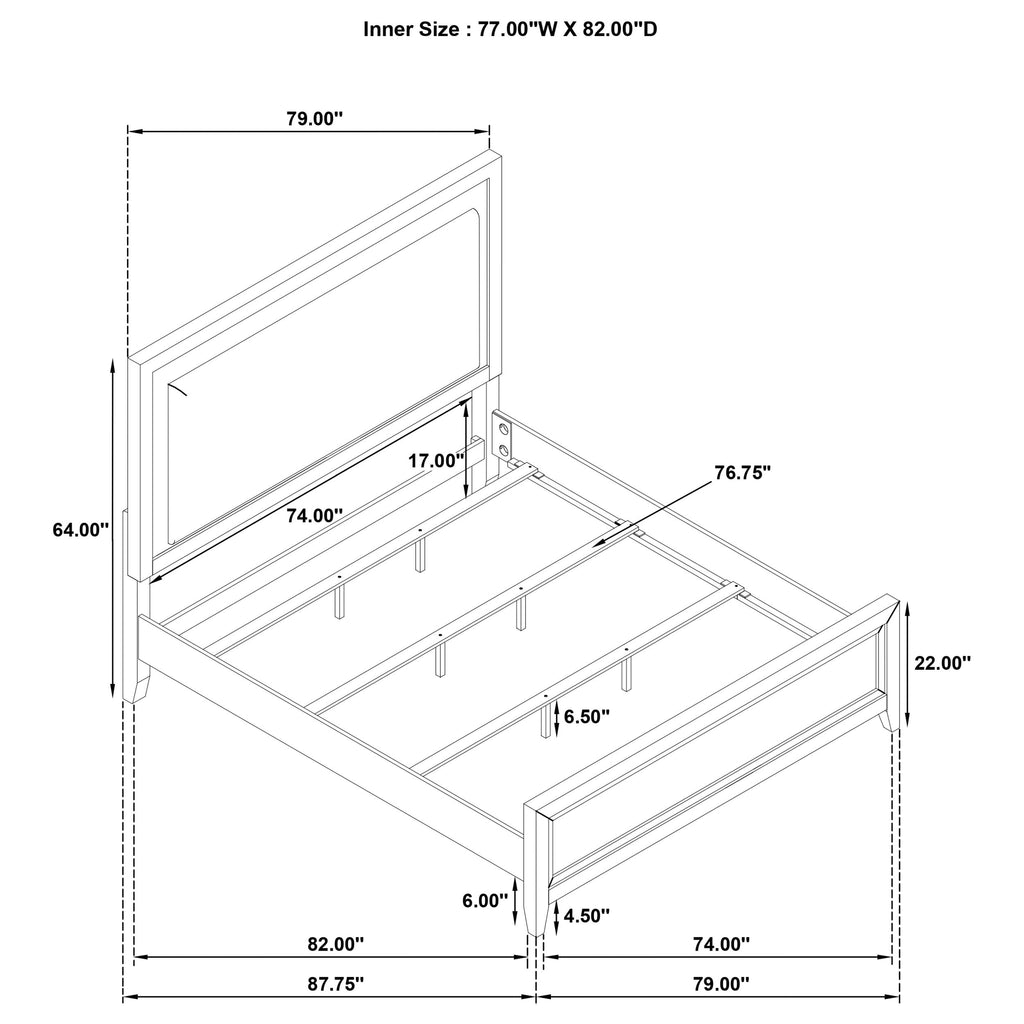 Marielle Panel Bed