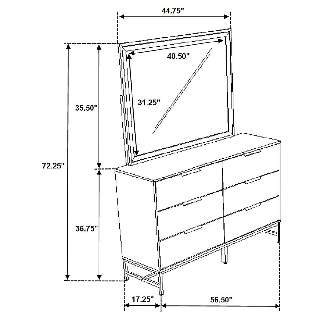 Sonora Dresser with Mirror