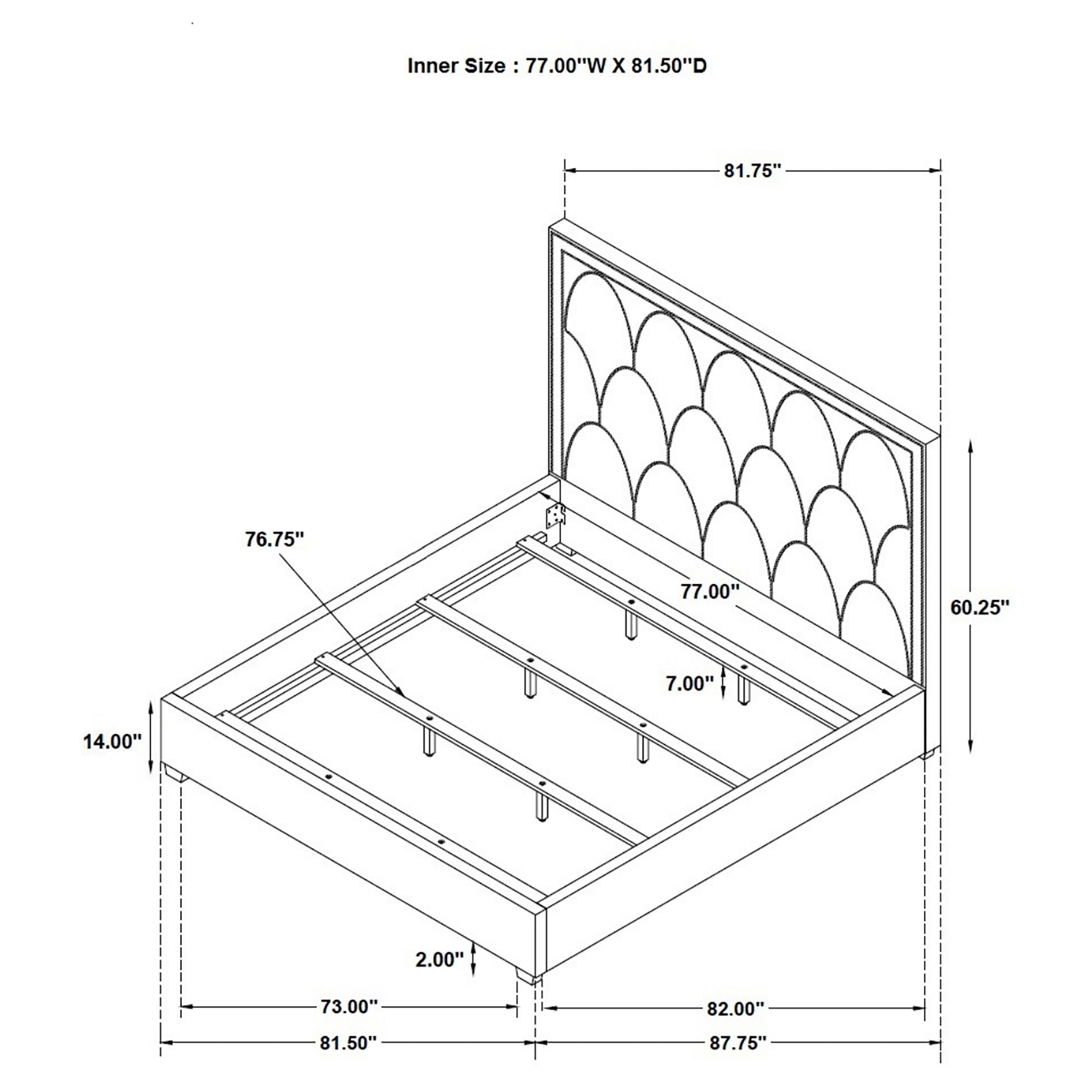 Bowfield Panel Bed