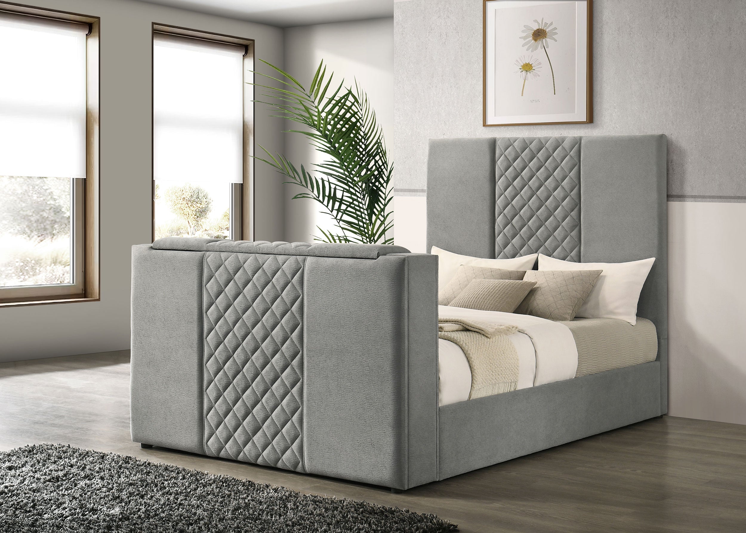 Tara Panel TV Bed