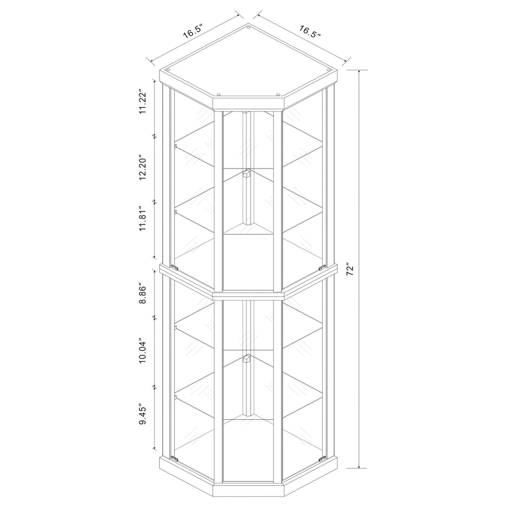 Appledale Curio Cabinet