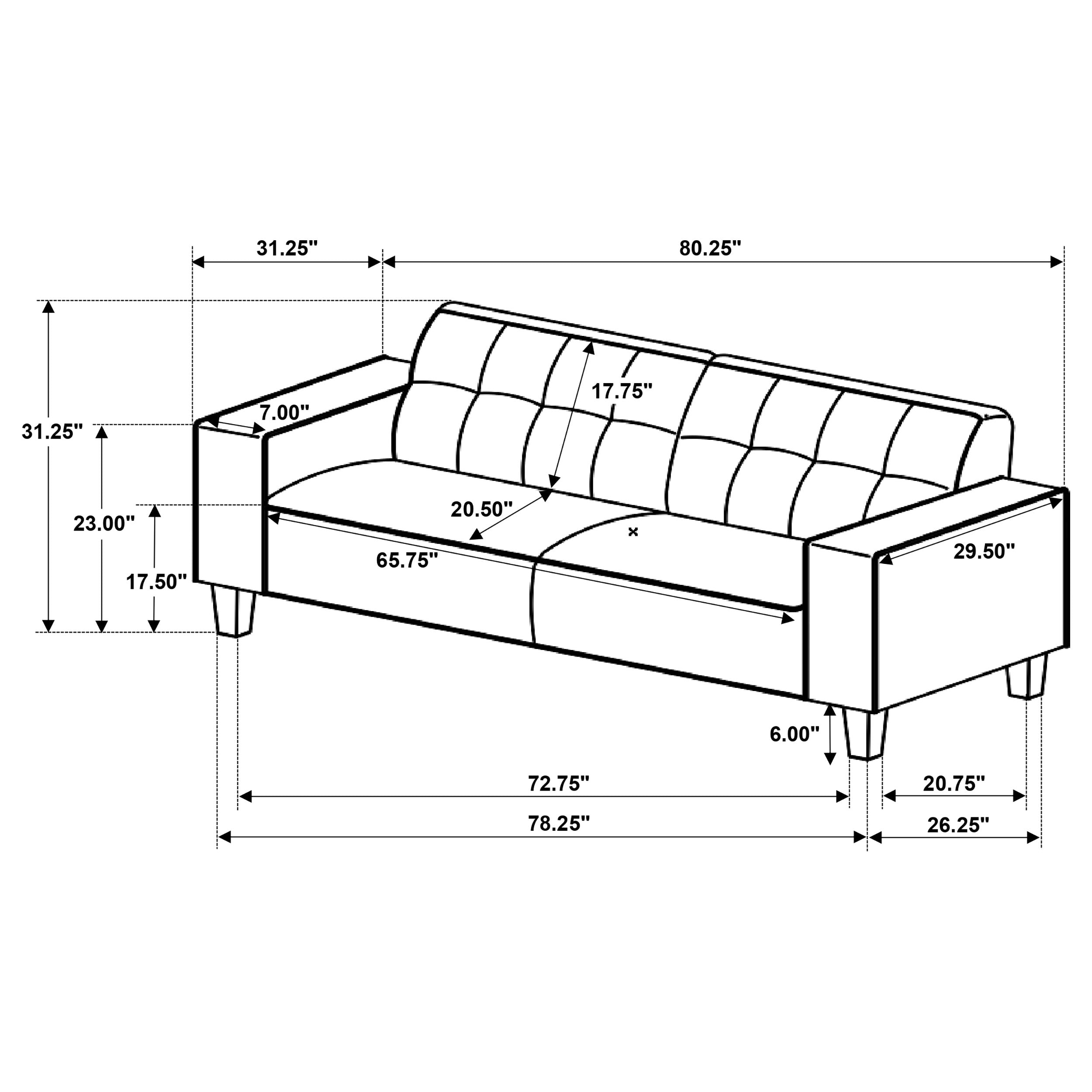 Deerhurst Sofa Set