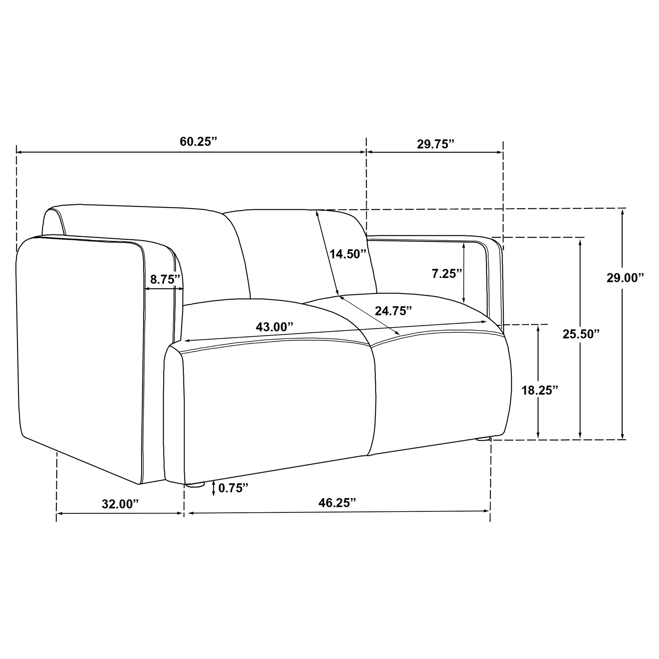 Dorset Loveseat