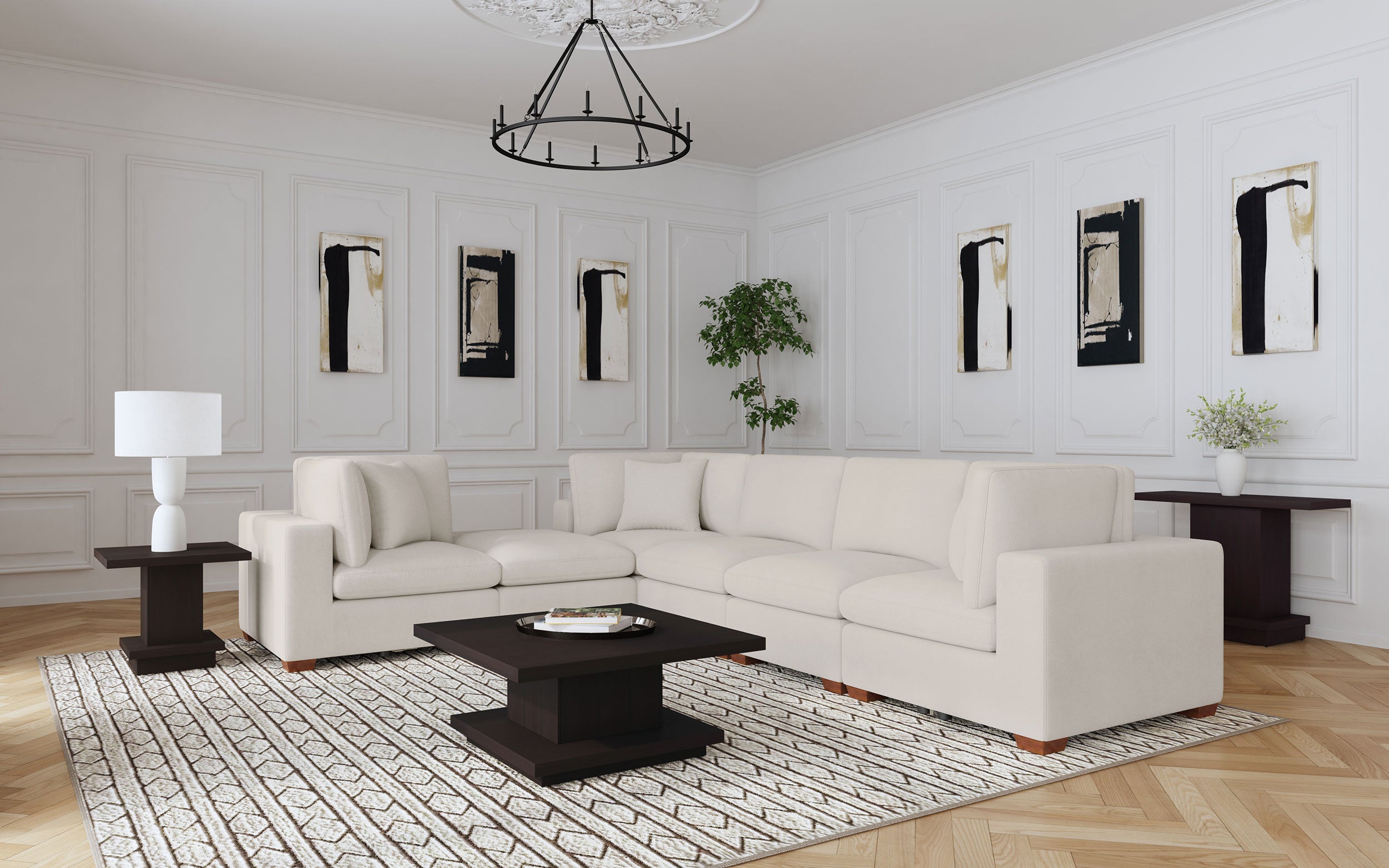 Lakeview Ottoman