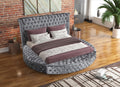 Cape May - Bed, Upholstered, Storage, Crushed Velvet