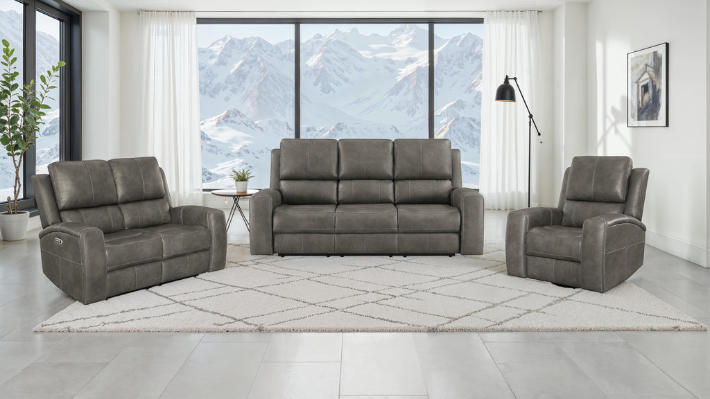 Brickston Triple Power Reclining Loveseat