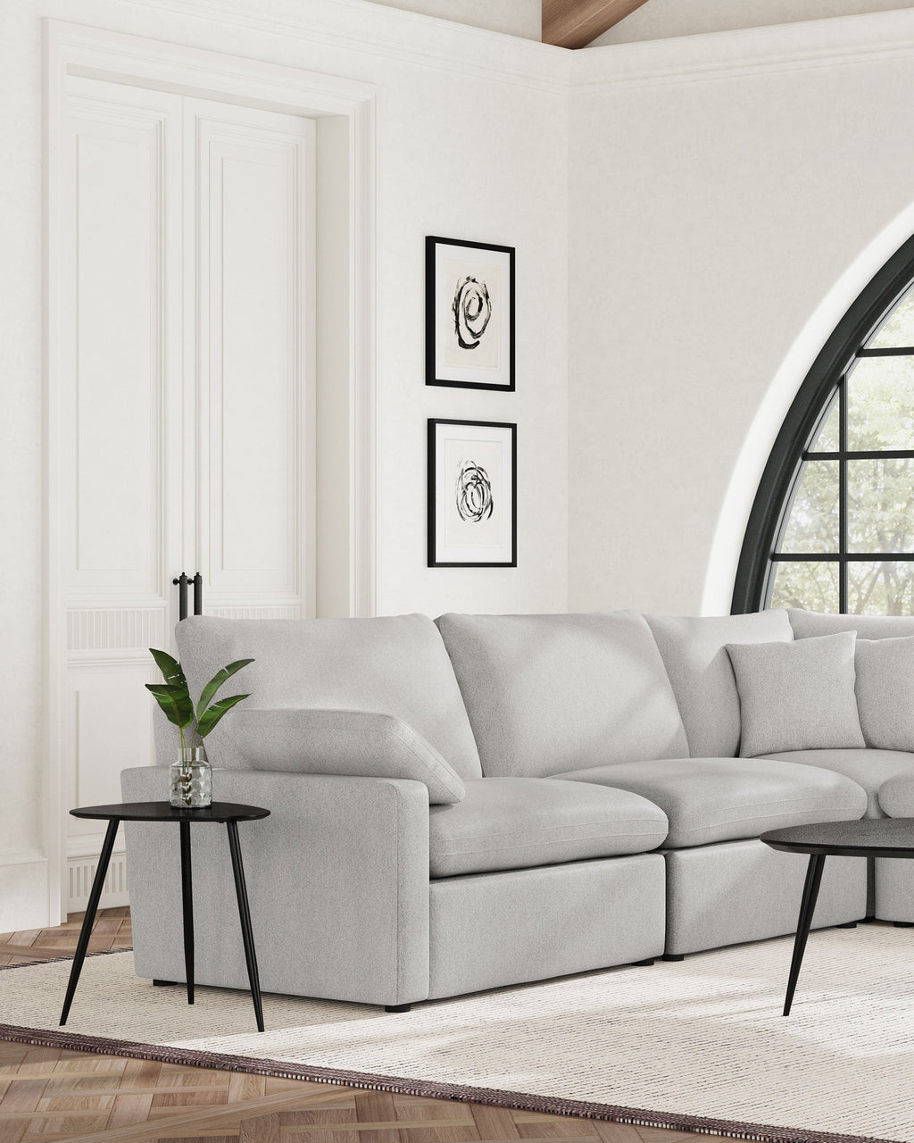 Collins Armless Chair