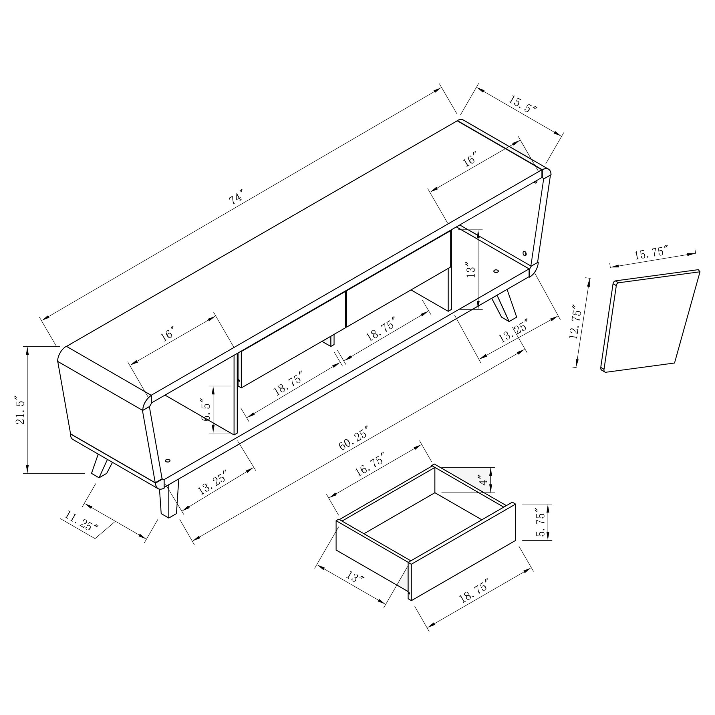Alvin TV Stand