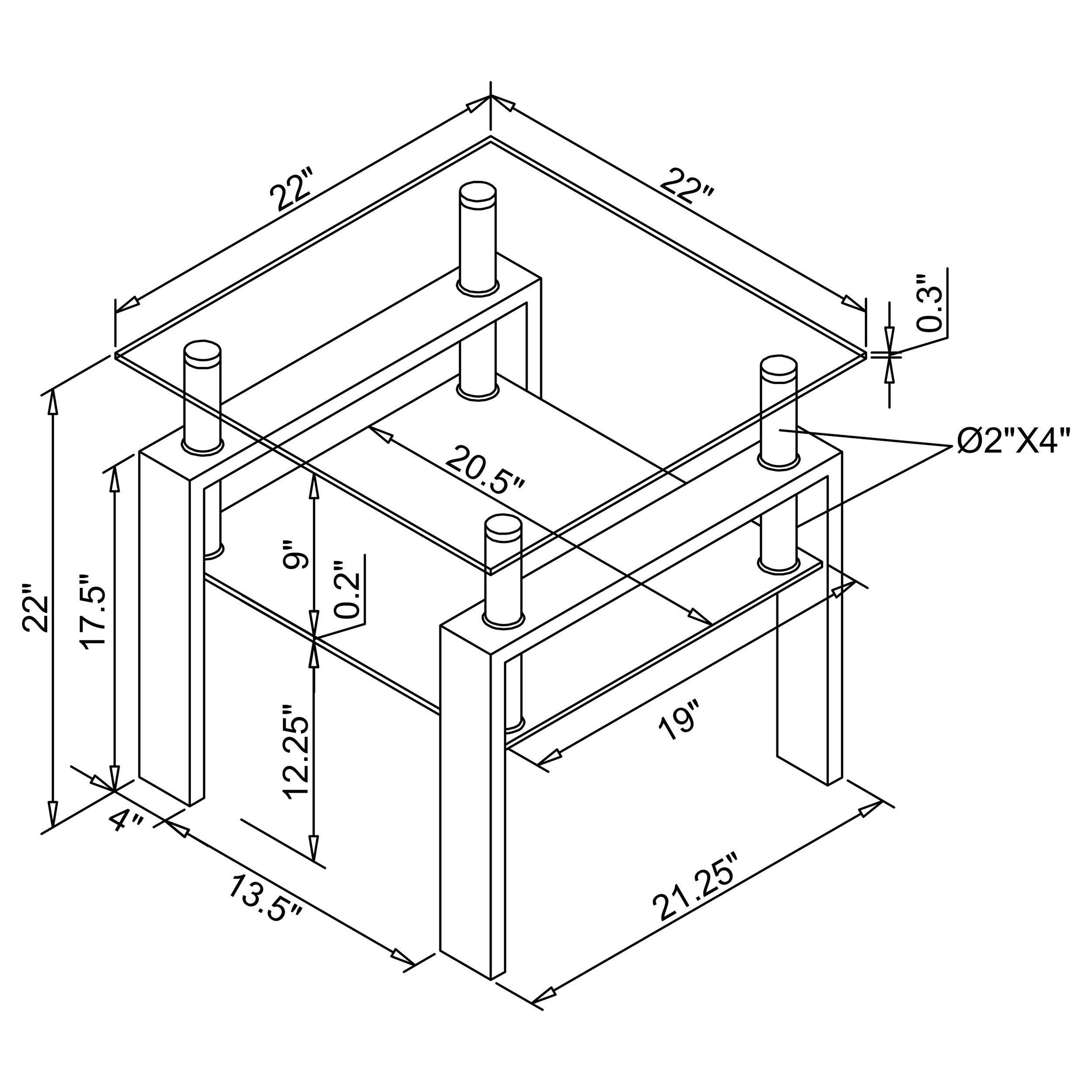 Dyer End Table