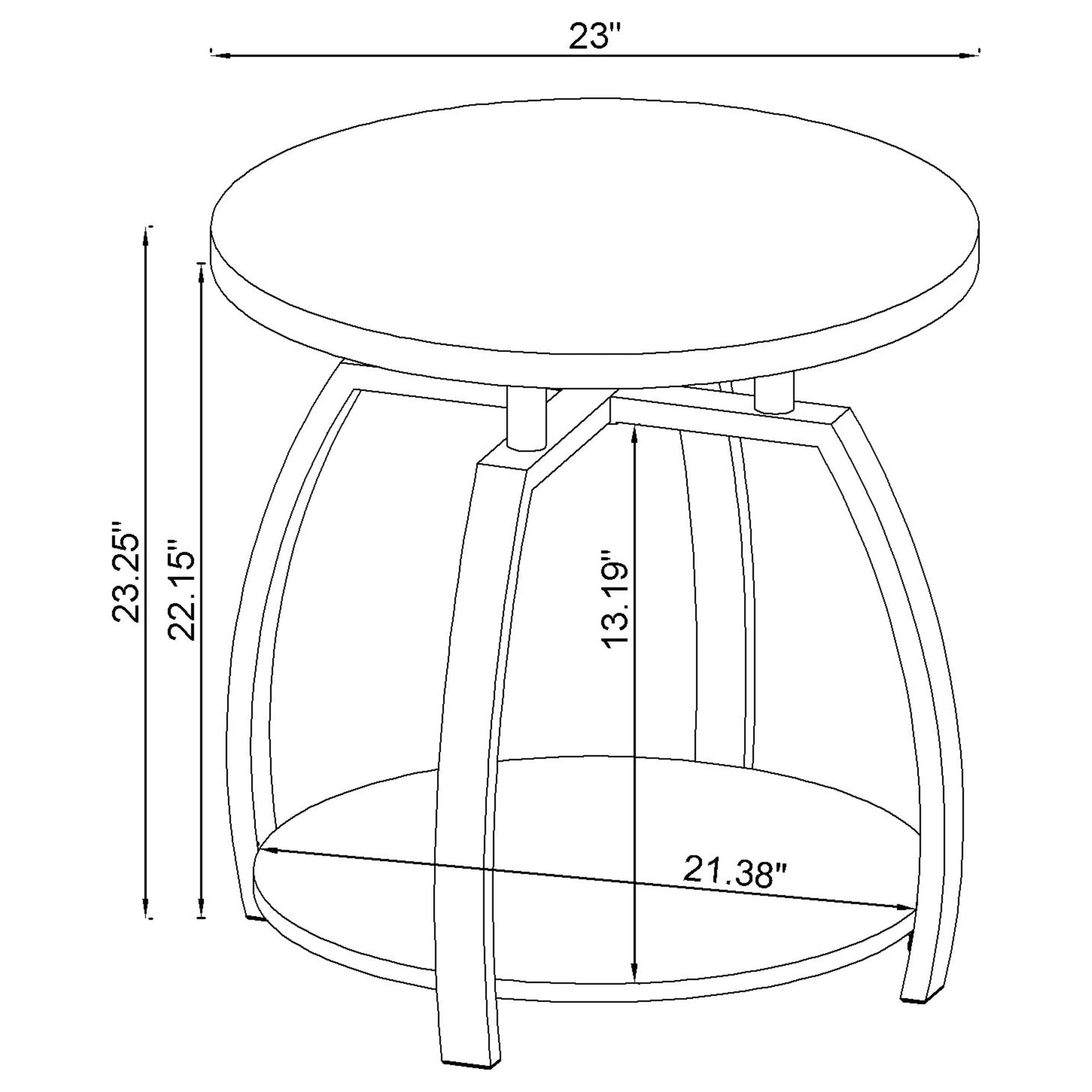 Dacre Mobile Coffee Table Set