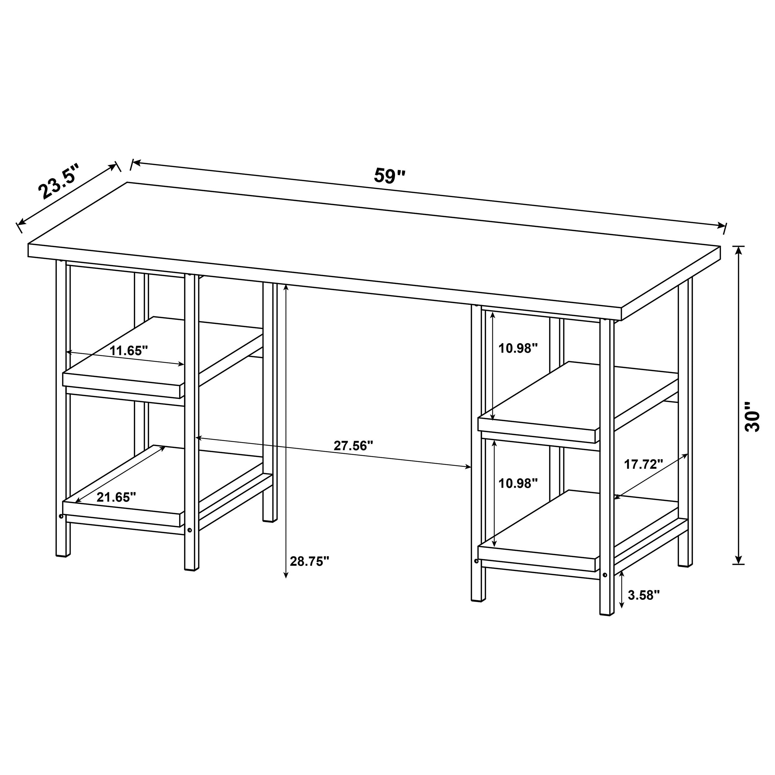 Kemper Writing Desk