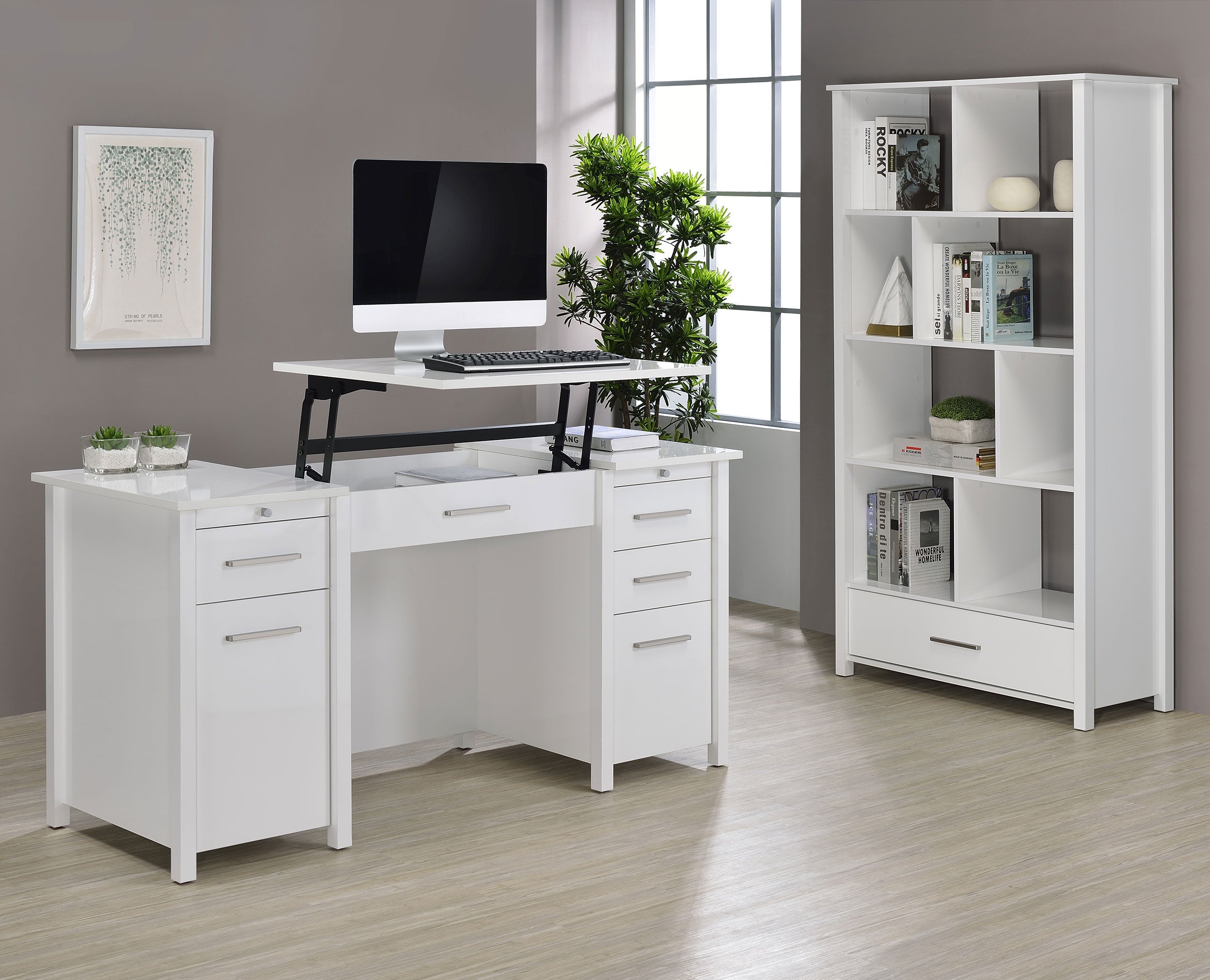 Dylan Computer Desk with Lift-Top