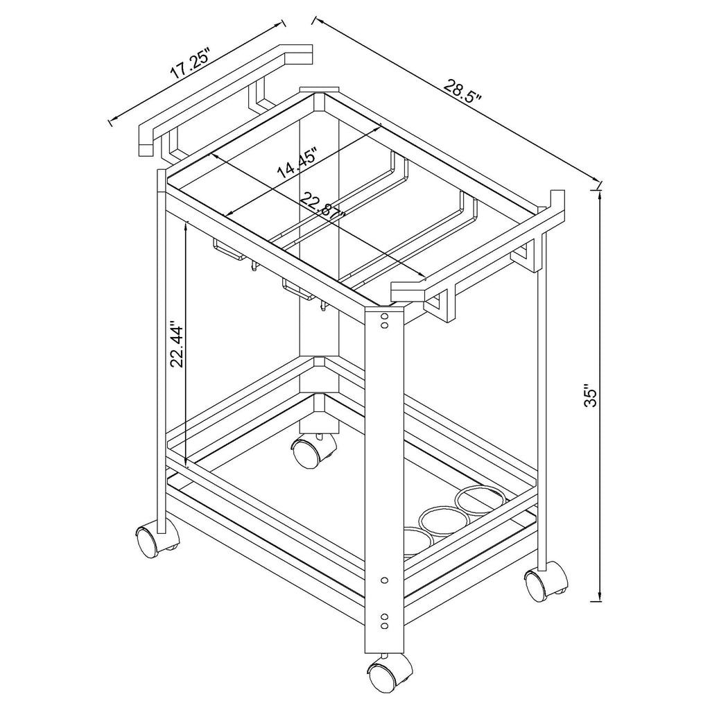 Jefferson Bar Cart