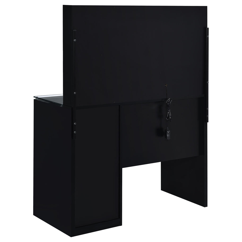 Flora Makeup Vanity Table with LED Mirror and Stool