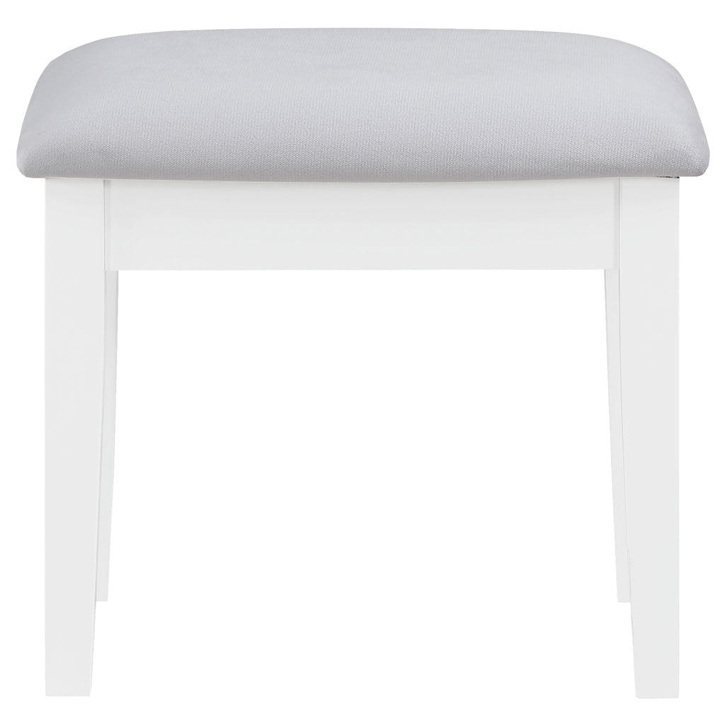 Regina Makeup Vanity Table with LED Mirror and Stool