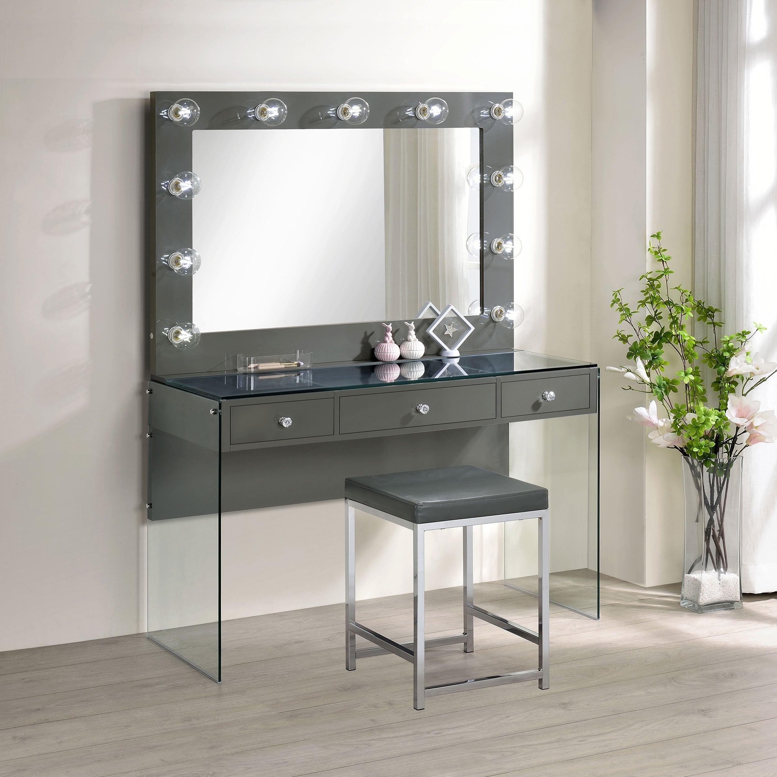 Afshan Makeup Vanity Stool
