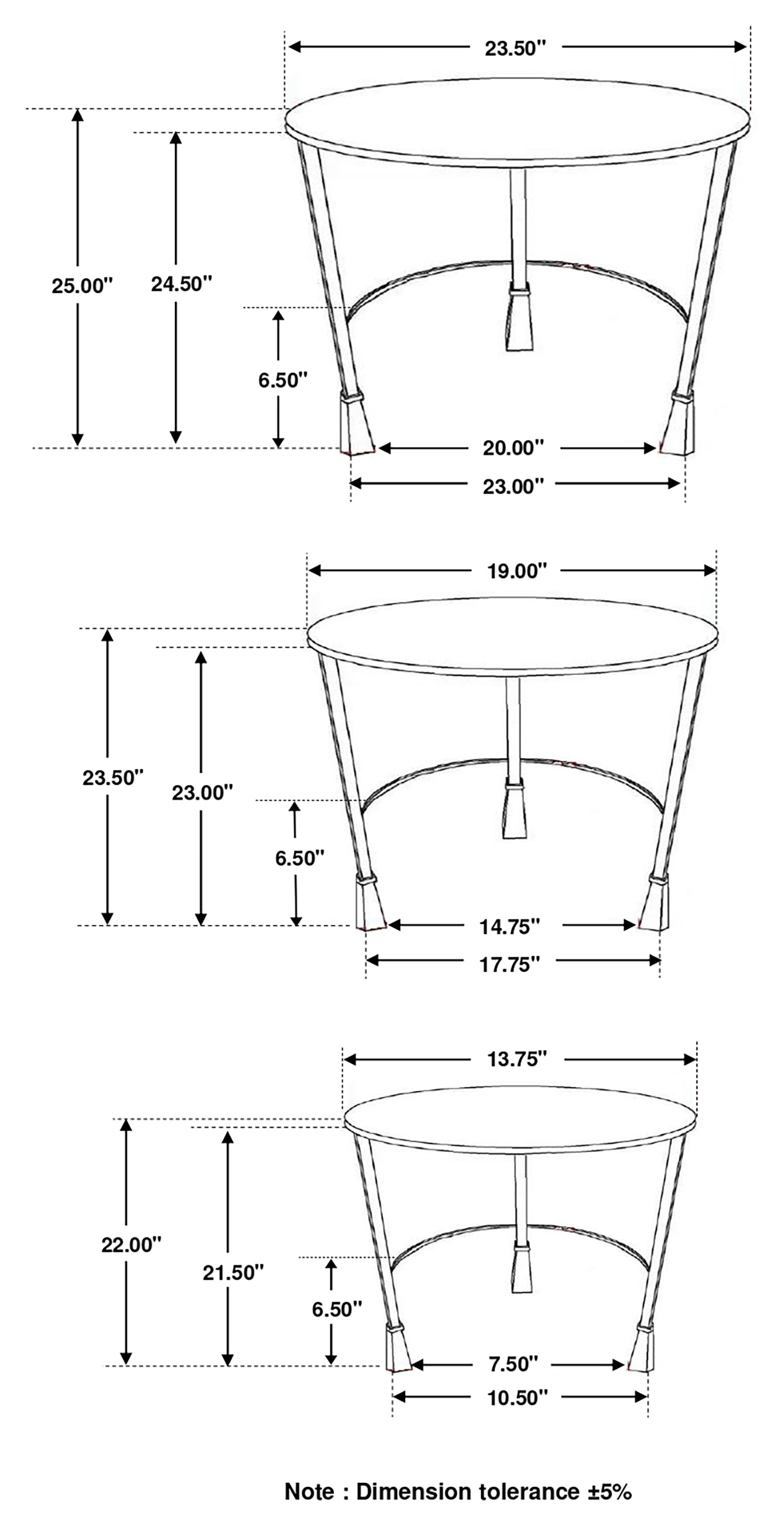 Deja Nesting Table Set