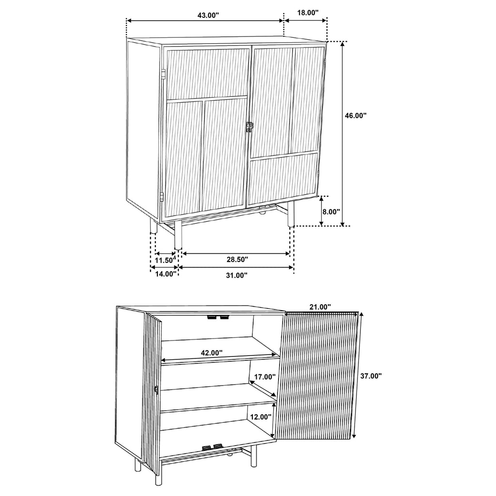 Dalia Display Cabinet