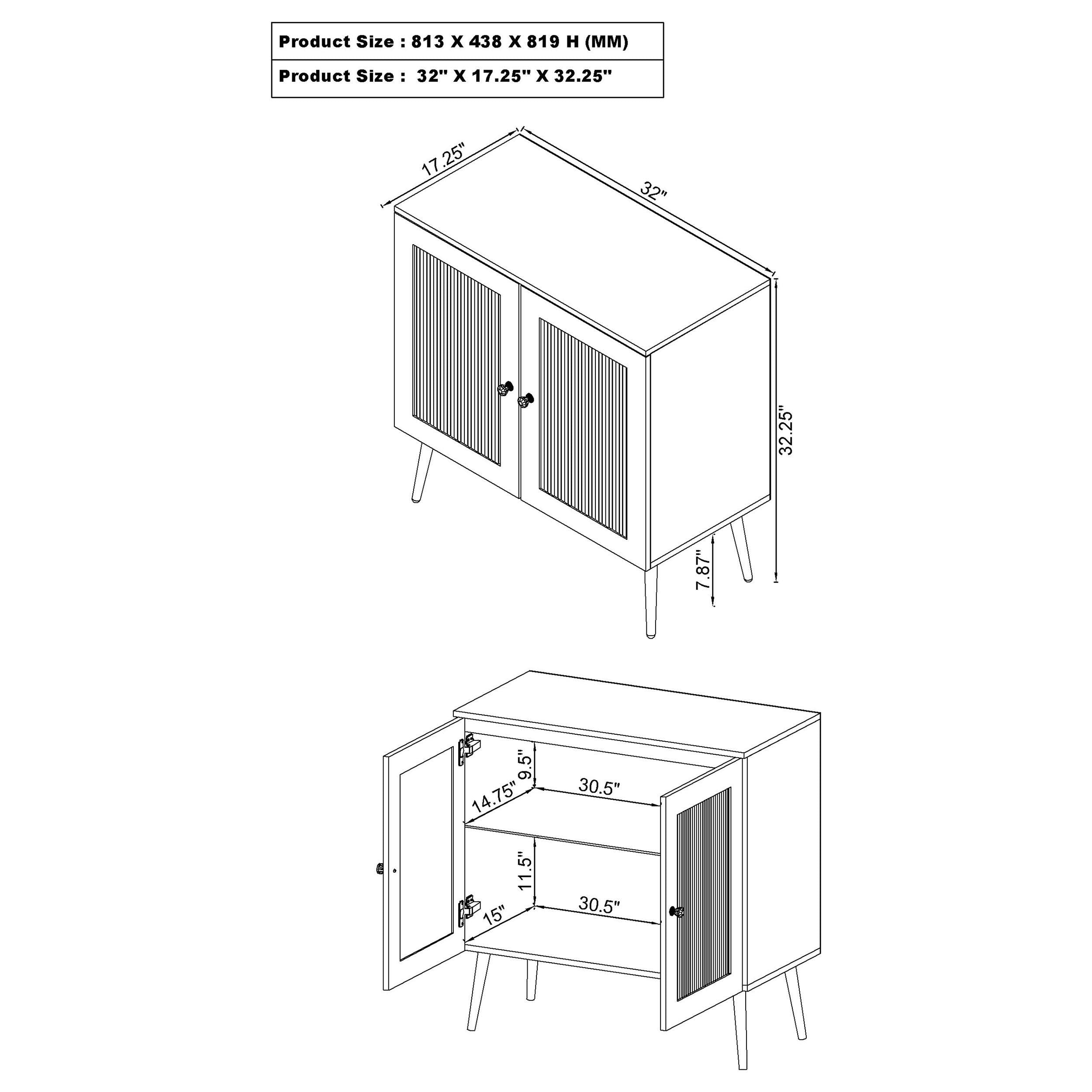 Nieta Display Cabinet