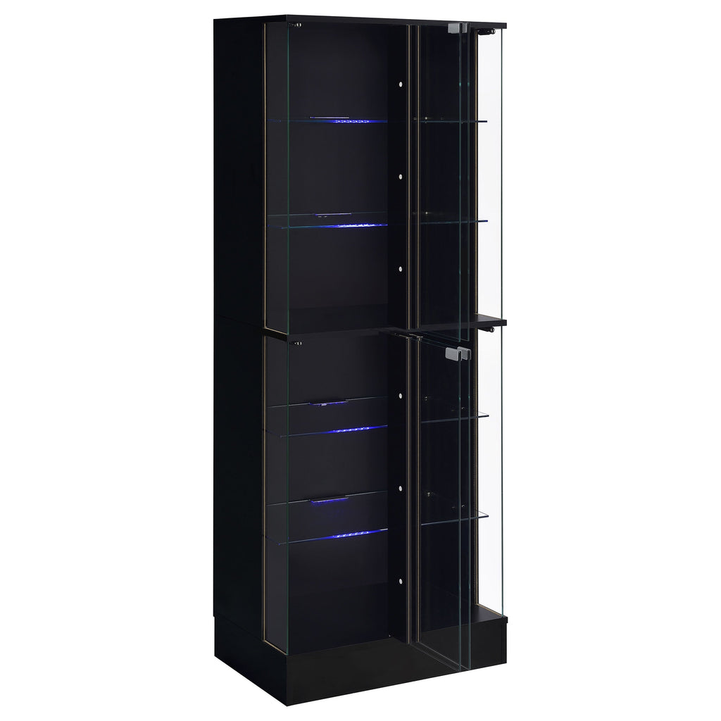 Cabra Curio Cabinet with LED Lighting