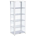Aero Curio Cabinet with LED Lighting