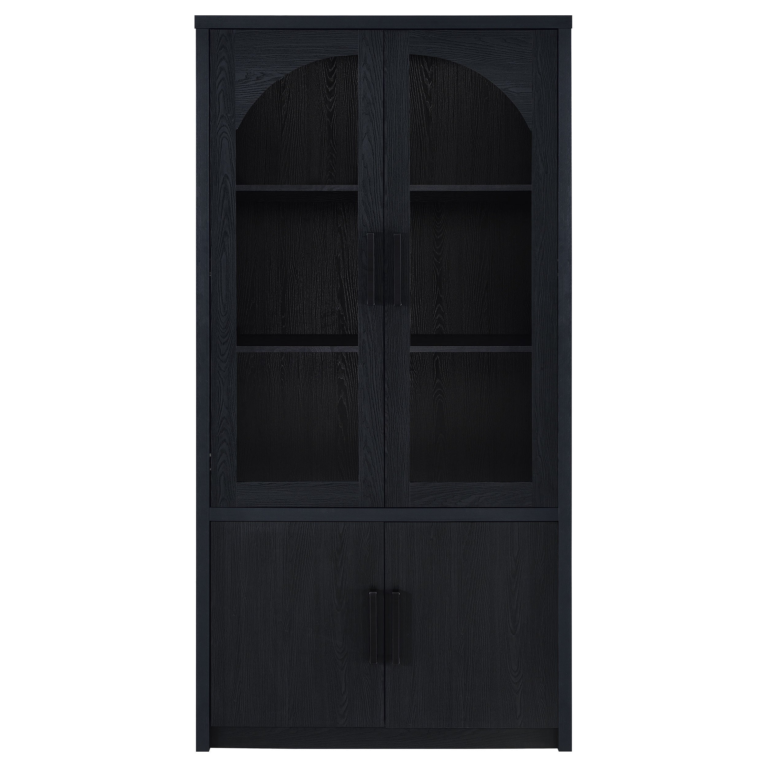 Riva Tall Display Cabinet with LED Lighting